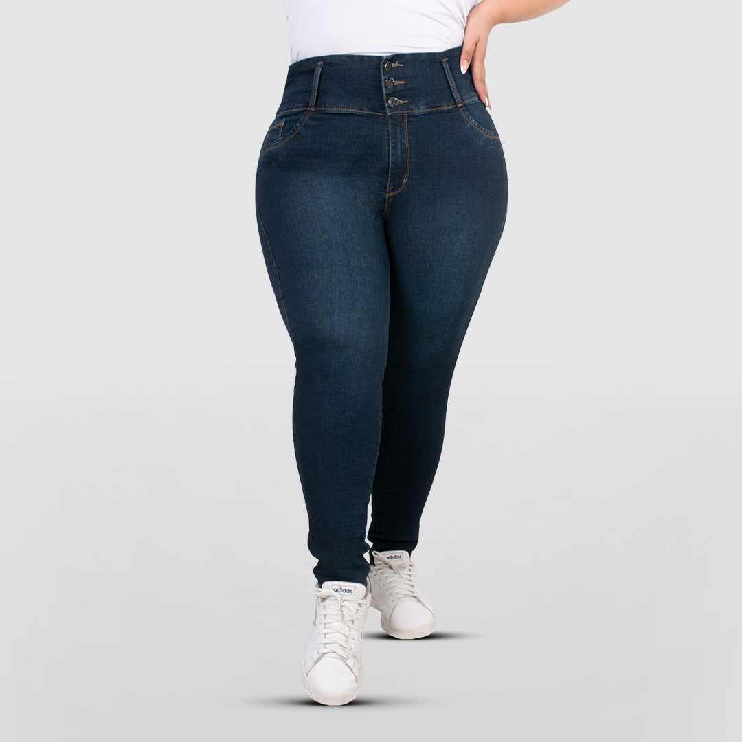 JEANS SKINNY 3 BOTONES M800